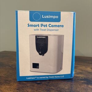 Smart‎ Pet Monitor Treat Dispenser HD 1080P Night Vision App Control